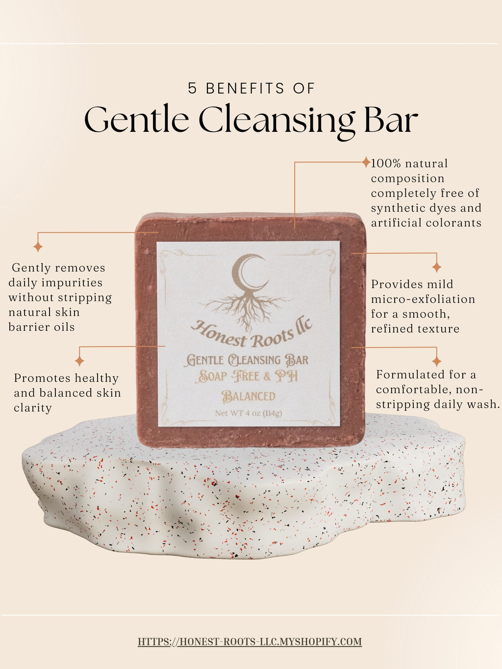 Gentle Cleansing Bar (4 oz)